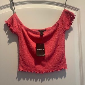 Forever 21 off the shoulder top